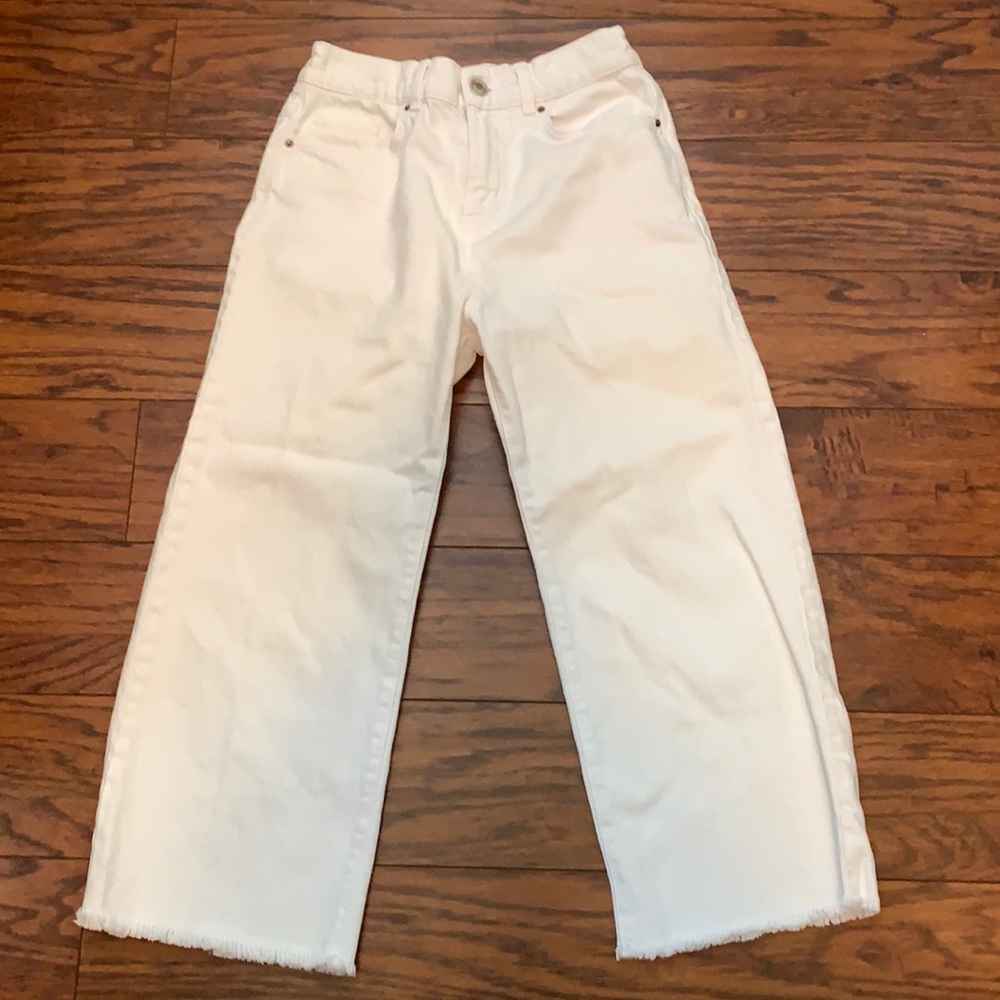 Zara white jeans